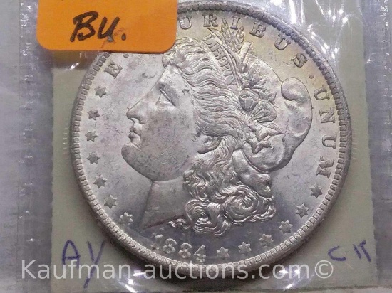 1884O MORGAN DOLLAR BU