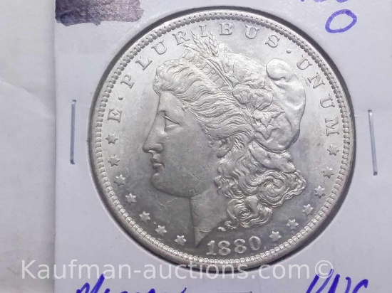 1880O MORGAN DOLLAR BU