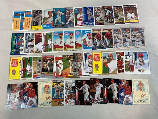 Lot of 50 Albert Pujols baseball cards