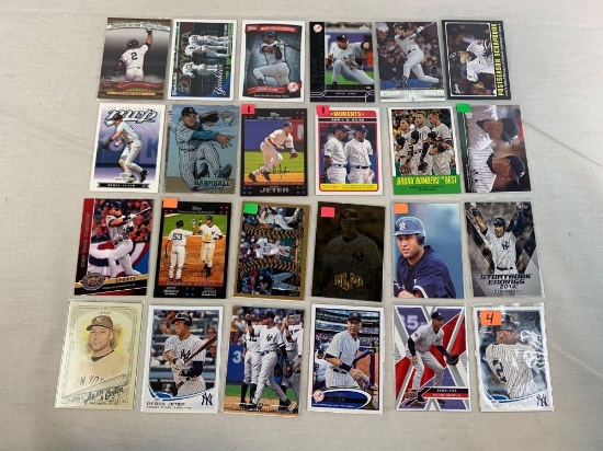 Lot of 25 Derek Jeter baseball cards