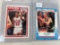(2) NM-MT 1989 Fleer Larry Bird All-Star & Scottie Pippen (2nd Year)