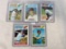 1977 Topps HOF / Stars 5 card lot  w/ Schmidt -Yaz -Brett -Ryan- Stargell