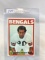 1972 Topps FB HI# Lemar Parrish / Very Clean