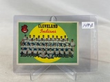 1959 Topps Cleveland Indians Team Card  NM