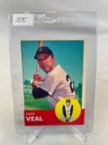 1963 Topps High # Coot Veal  EX ( Clean Card )