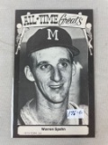 1973 TCMA Postcard Warren Spahn  MINT