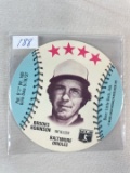 1976 Towne Club Discs  Brooks Robinson  NM-MT