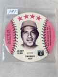 1976 Towne Club Discs Johnny Bench NM-MT