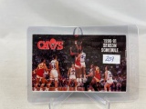 1990-91  Cleveland Cavaliers Schedule Booklet  NM-MT