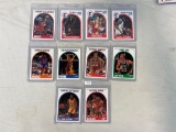 1989 NBA Hoops (10) NM-MT HOFers & Stars w/ Pippen-Magic-Bird-Barkley