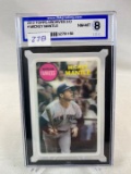 2012 Topps Archives 3-D Mickey Mantle Graded NM-MT 8