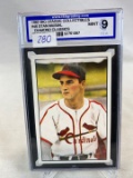 1982 Big League Collectibles  Stan Musial Graded Mint 9