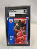 1991-92 Fleer Michael Jordan  Graded NM-MT 8