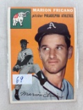 1954 Topps Marion Fricano EX/EX+   (Clean Card)