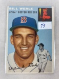 1954 Topps Bill Werle EX/EX+  (Clean Card)