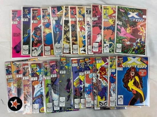(27) X-Factor Comic Books - Issues: 36-62