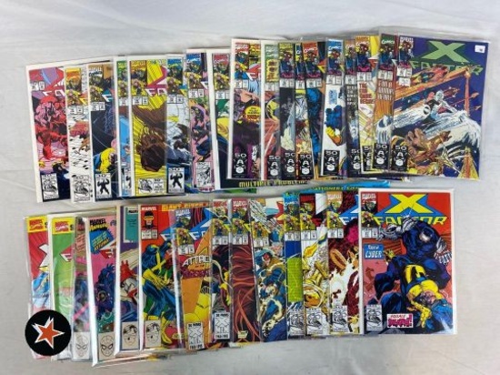(27) X-Factor Comic Books - Issues: 63-83, 85-87, 89-91 (Some with Trading Cards)