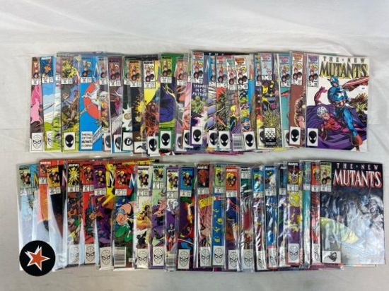 (45) The New Mutants Comic Books - Issues: 40-84