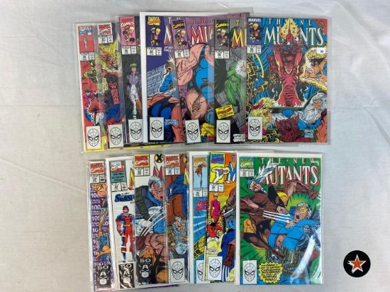 (14) The New Mutants Comic Books - Issues: 85, 86, 88-97, 99, 100