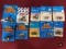 4 New Holland Tractors and Equipment, 6 Ford Tractors - All 1/64 scale
