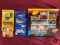 Roadmaster 12 Piece Super Transporters Set, 2 HotWheels Trucks, 2 Matchbox Vehicles - All 1/64 scale