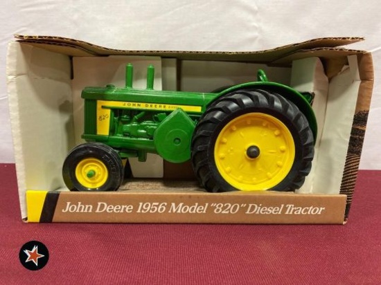 John Deere 1956 Model "820" Diesel Tractor - 1/16 Scale