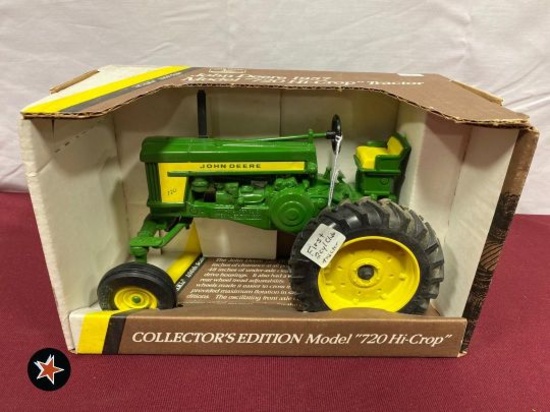 John Deere 1957 Model "720 Hi-Crop" Tractor - 1/16 scale - Collectors Edition, First 2 Cycle Club T