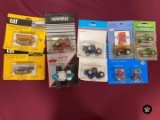 8 Tractors and Two Farm Machines - 1/64 scale