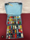 Matchbox carrying case with 48 cars