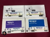 (2) Buckeye pet foods cab & trailers w/ boxes