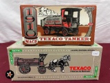 Texaco horse & tanker, & 1995 Texaco tanker