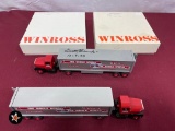 (2) The Whole Gospel revivals Virginia semi truck & trailer- 1 is signed