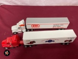 HWI the friendly ones & Stoltzfus farm service INC. semi truck & trailers- ERTL