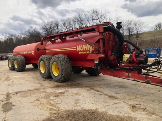 NUHN Train VQT Magnum 1025 & 1020 Manure Spreader