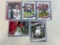 Lot of 5 Tom Brady Cards