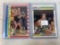 Lot of 2 1987-88 Fleer Larry Bird Regular Card and Sticker