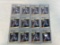 Lot of 12 1989 Fleer Update Omar Vizquel Rookie Cards