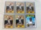 Lot of 6 Topps Barry Bonds Rookie Cards