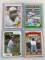 Lot of 4 1970's Willie Stargell Cards