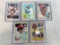 Lot of 5 1978 Topps Baseball Stars Incl Bench