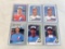 Lot of 6 1989 Randy Johnson Rookie Cards