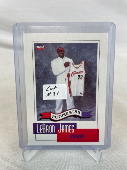 2003-05 OMR LeBron James Rookie Card