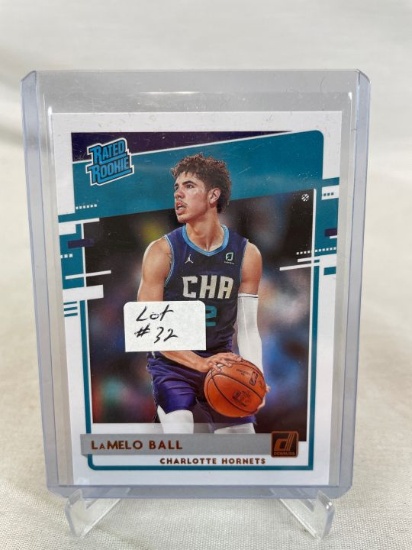 2020-21 Donruss LaMelo Ball Rated Rookie Card #202