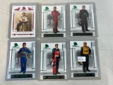 Lot of 6 NASCAR Star Cards All Serial #'d to Only 5