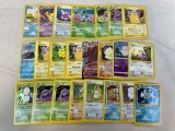 Lot of 24 Pokemon Cards Including Holo