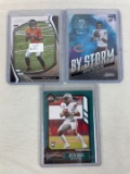 Lot of 3 2021 Justin Fields Rookie Cards