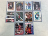 Lot of 10 Different Early 90's Michael Jordan Cards
