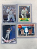 Lot of 4 Different Aaron Judge Rookie Cards