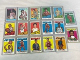 Lot of 17 Early 70's Topps Basketball Cards