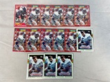 Lot of 16 1989 Chris Speilman Rookie Cards Massillon and Ohio State